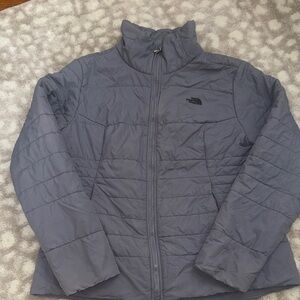 The North Face Women’s Gray Quilted Jacket